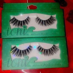 Ioni 3D Faux Mink Lashes XL Wispy Dramatic 2 Set